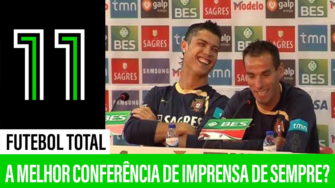 CRISTIANO RONALDO E PETIT: A melhor Conferência de Imprensa de sempre?
