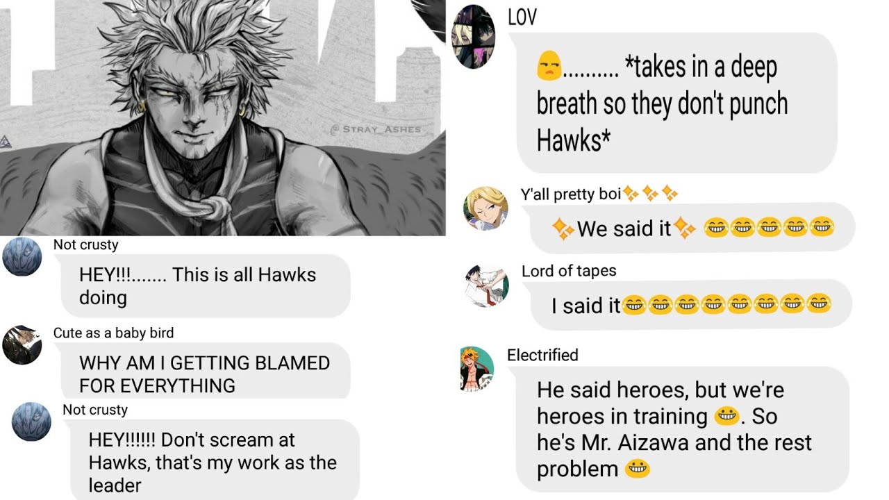 Partners in crime (Mha lyrics prank) ft Villain Hawks// The Todorokis series