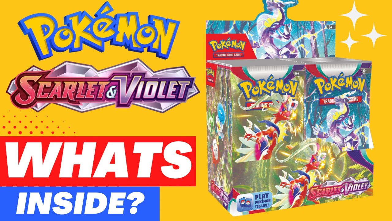 Pok&eacute;mon TCG: Scarlet & Violet Booster Display Box (36 packs) Opening - discover them all!