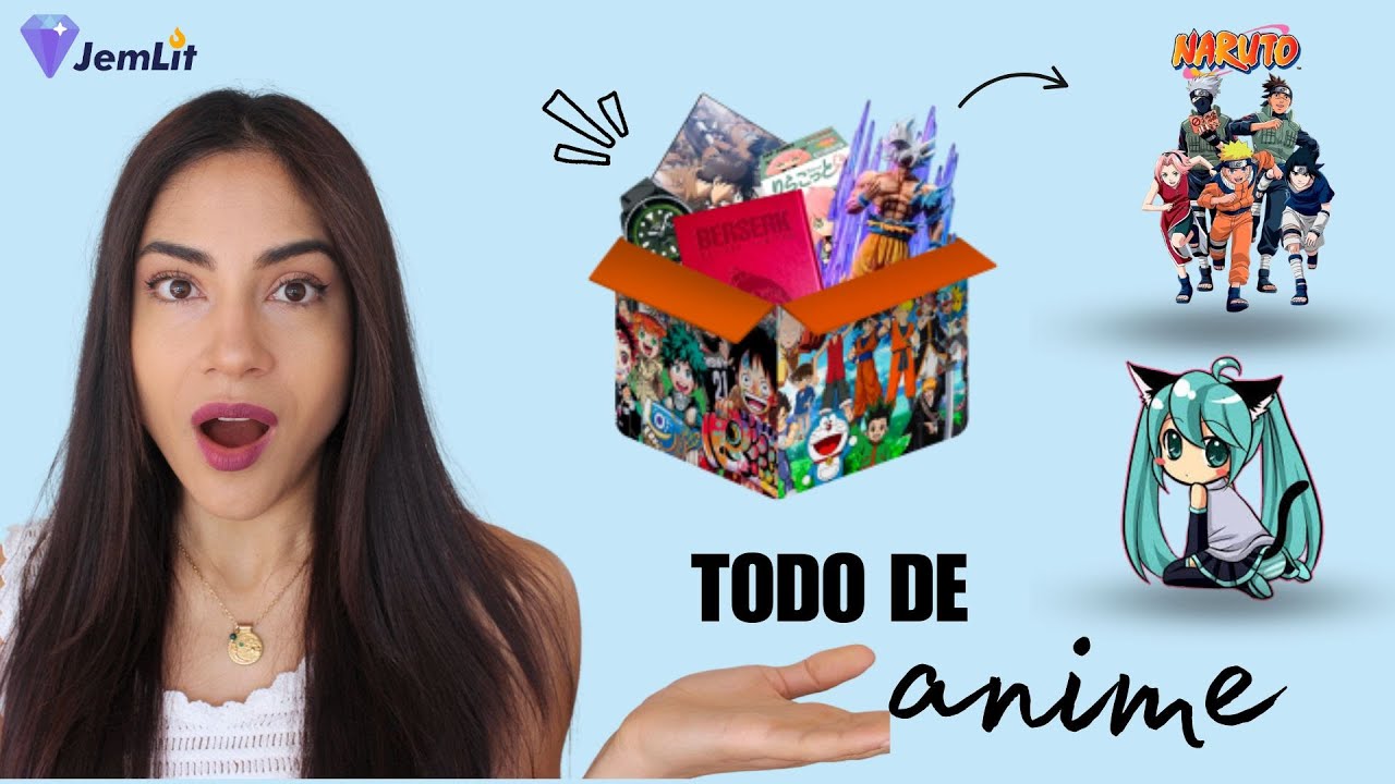 ABRÍ la Caja Misteriosa de ANIME más COMPLETA 🙀| Mejor CAJA SORPRESA para fans de cultura OTAKU