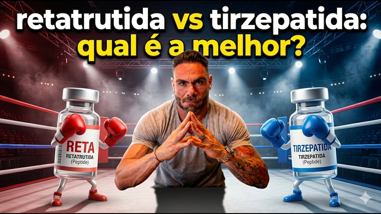 Retatrutida vs Tirzepatida: Qual EMAGRECE MAIS? (A verdade)