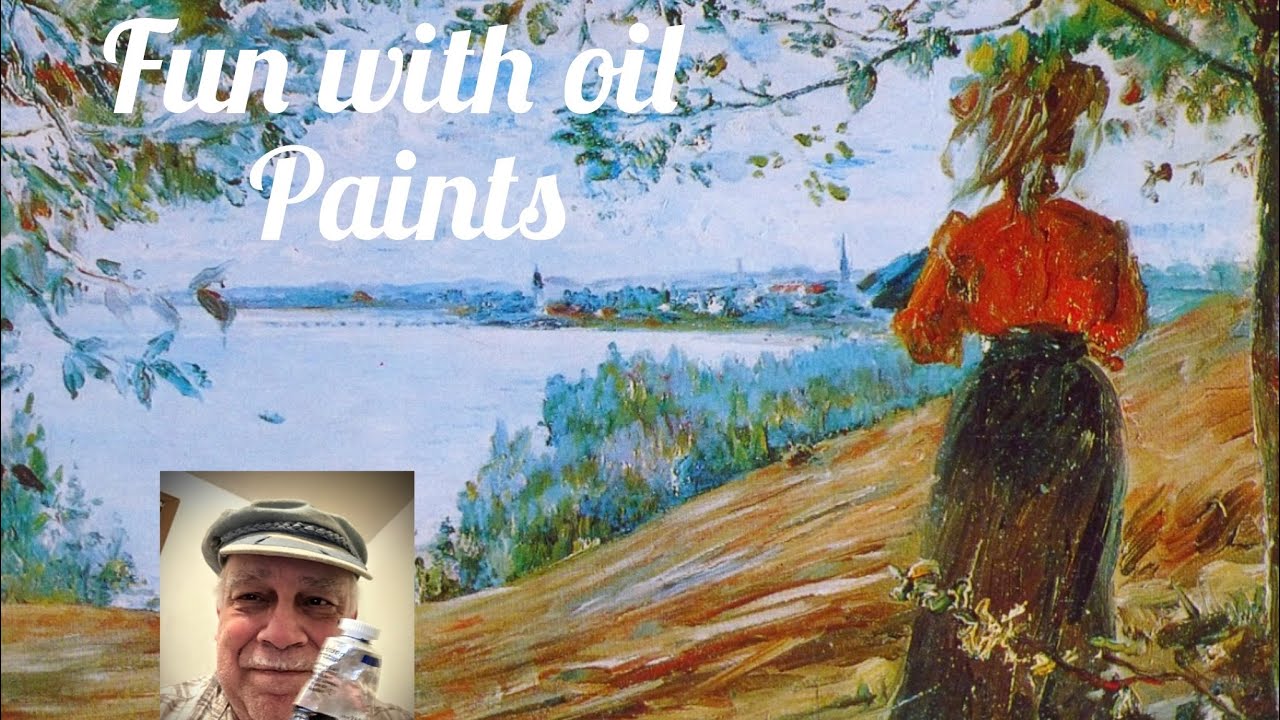 Fun with oil paints ￼