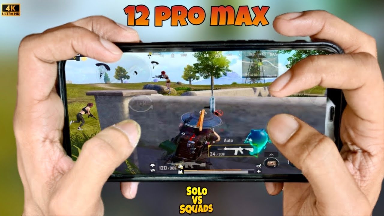 IPHONE 12PROMAX HANDCAM+GYROSCOPE🔥 | 4.0 UPDATE😍BGMI TEST