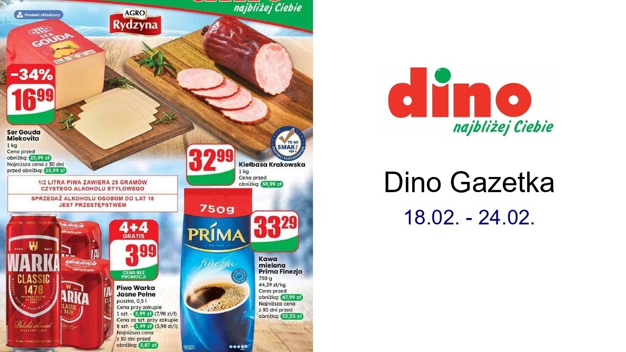 Dino Gazetka 18.02. - 24.02.