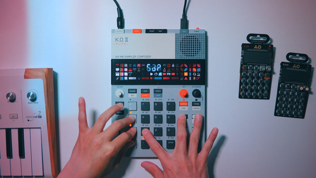 Morning! Nice Day for Beatmaking, Ain't It? | EP-133 K.O.II | Tech House | DAWLESS | Beatmaking
