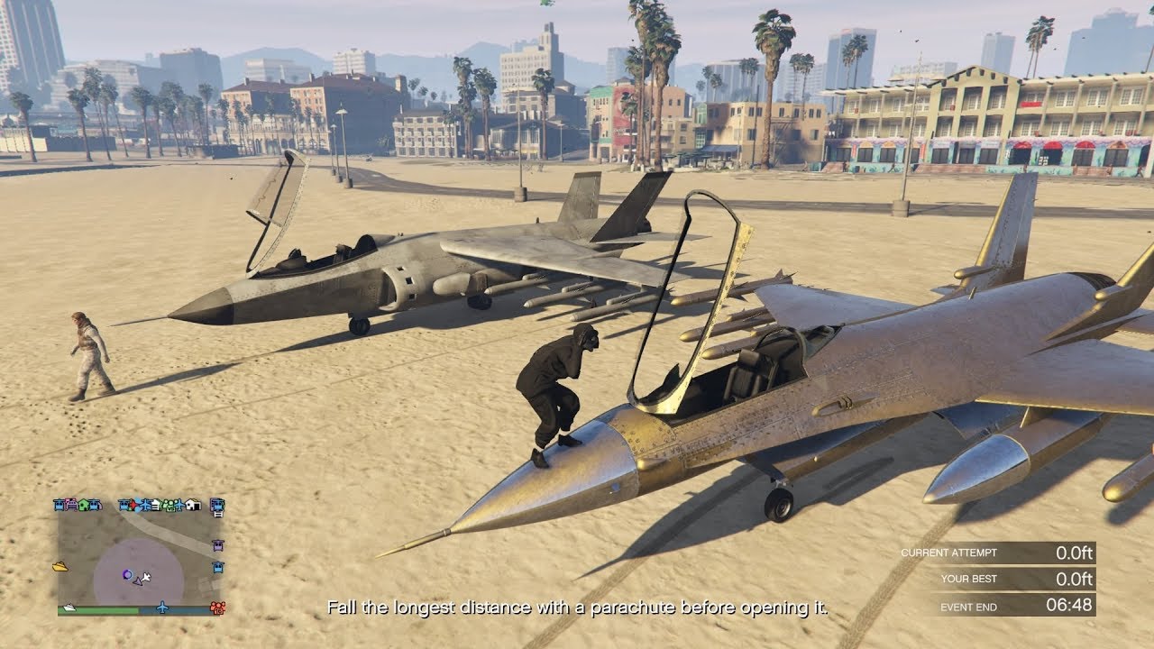 GTA 5 online - How to kill people on the ground with a jet LAZER/HYDRA