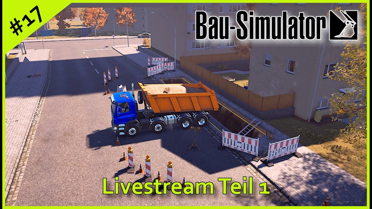 Let´s Play Bau Simulator #17 | Livestream Teil 1 | PS4