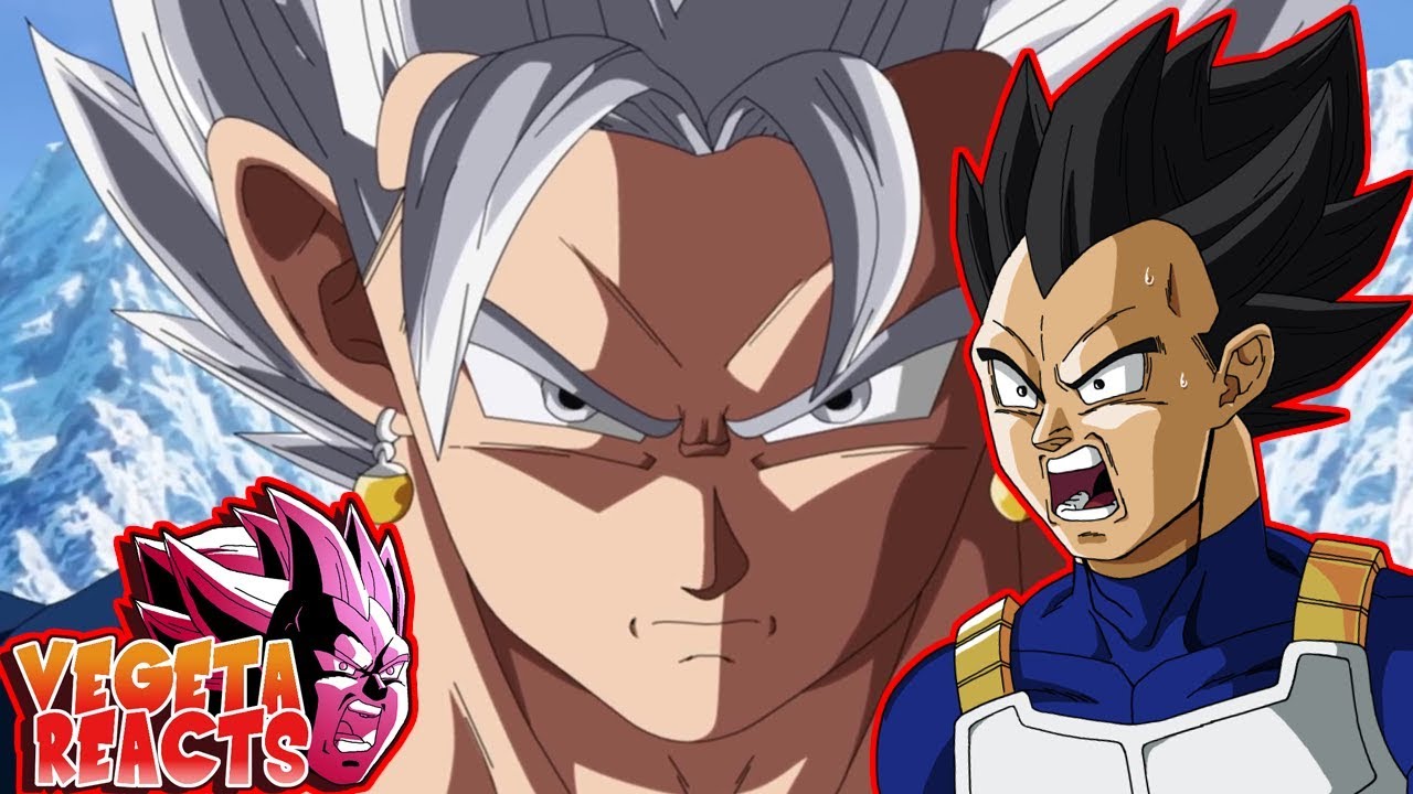 Vegeta Reacts To Vegito Mastered Ultra Instinct Vs Broly