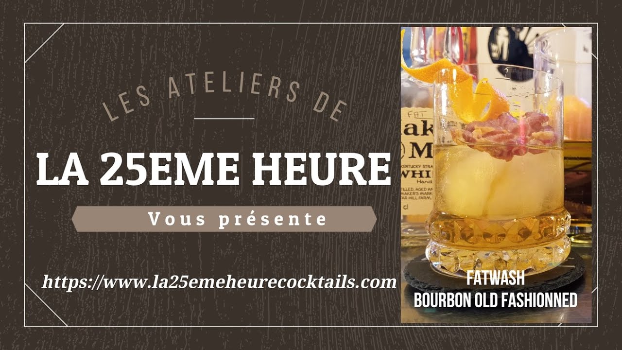 Comment réaliser un bourbon façon Fat Wash