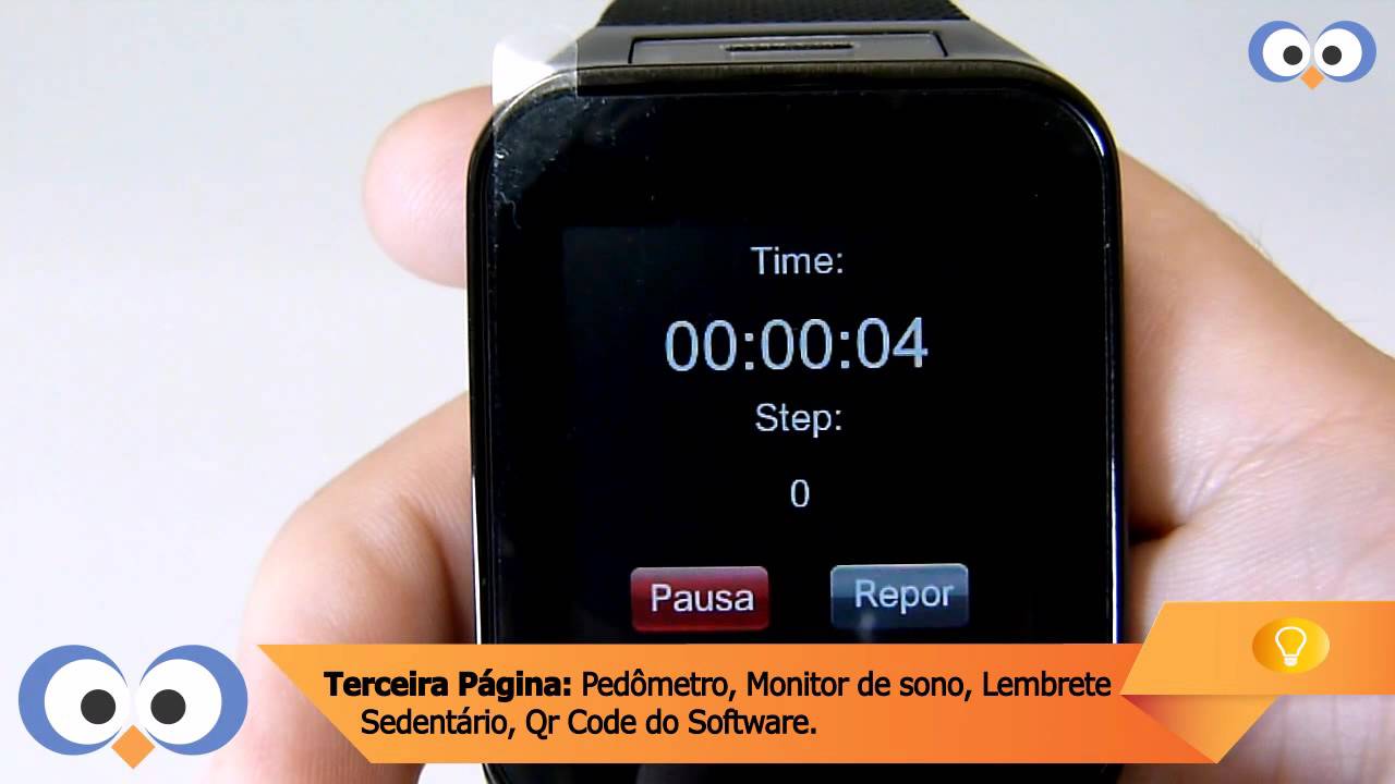 Relógio Smartwatch Bluetooth Dz09 Entrada p/ Chip Iphone Android