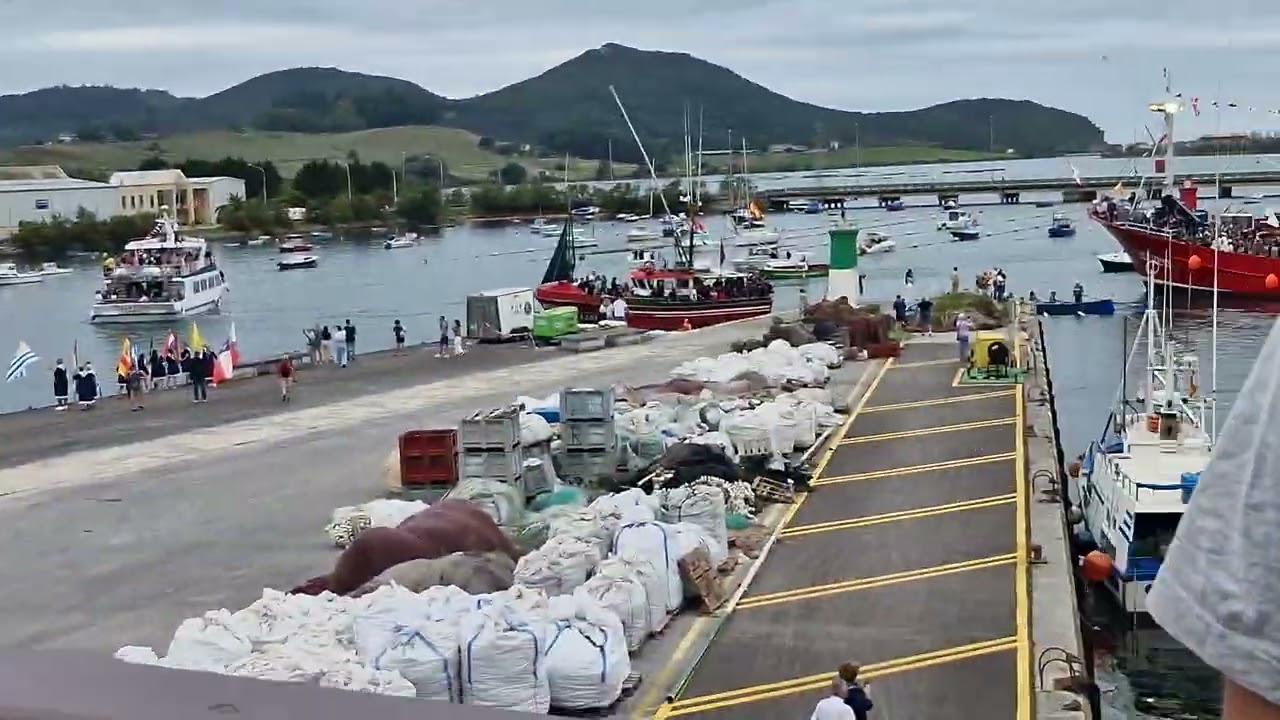 Procesión en Santoña Fiestas de Virgen del Puerto 2025