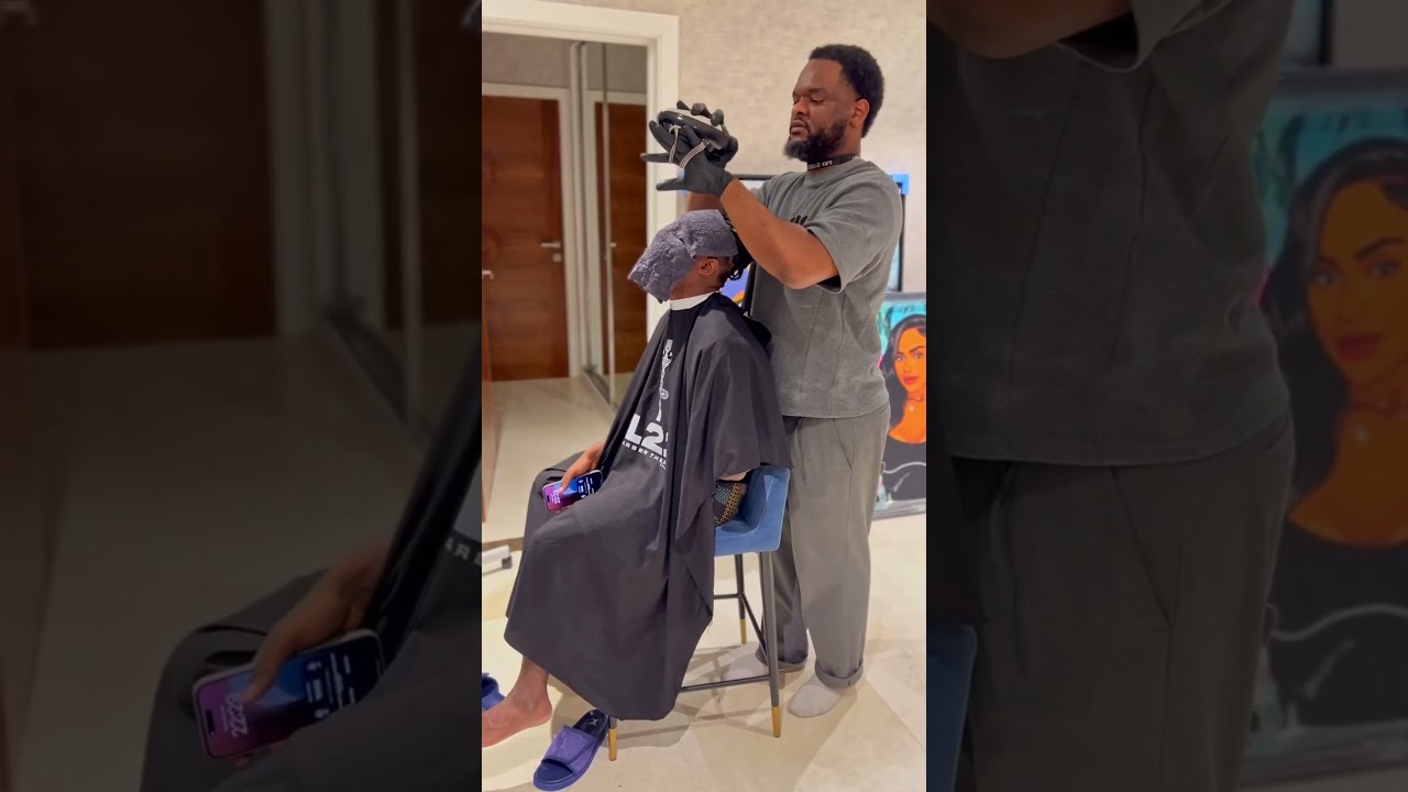 Frimpong & Ekitike Get Game Ready with @trenceriasammy & @121BarberTherapy