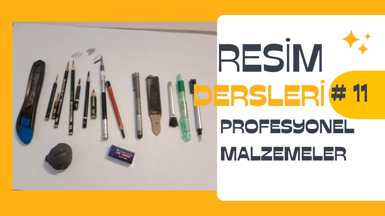 PROFESYONEL KARAKALEM MALZEMELERİ