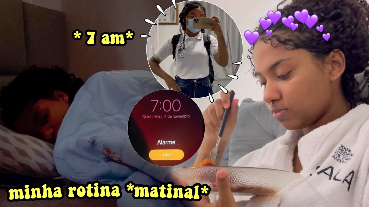 MINHA ROTINA DA MANHÃ PRA ESCOLA 2021 *realzona*