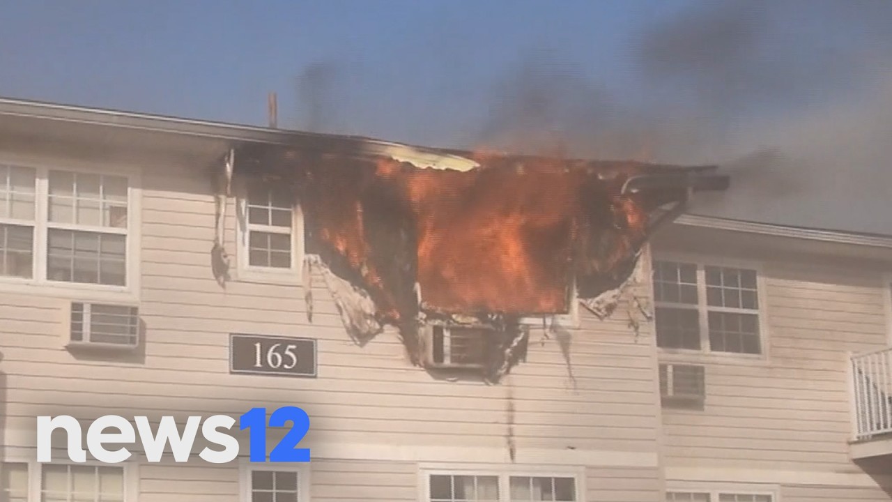 At least 2 dozen people displaced following Central Islip apartment fire, officials say | News 12