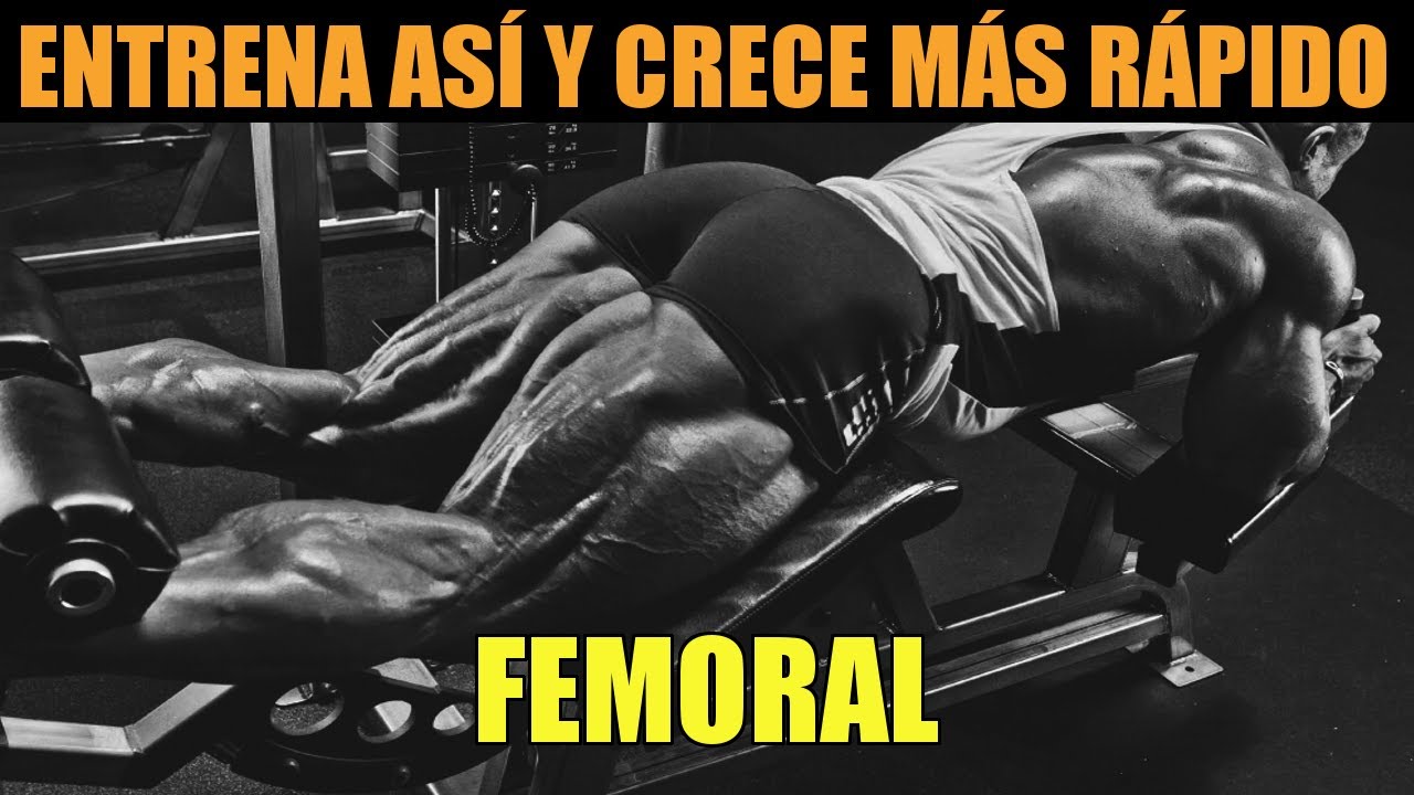 La mejor t&eacute;cnica para desarrollar femorales grandes y r&aacute;pido | El SECRETO que nadie te cuenta