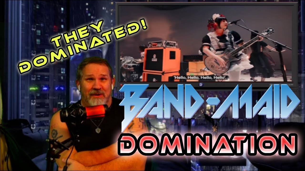 Band-Maid - Domination [FIRST TIME] Reaction (日本語字幕)