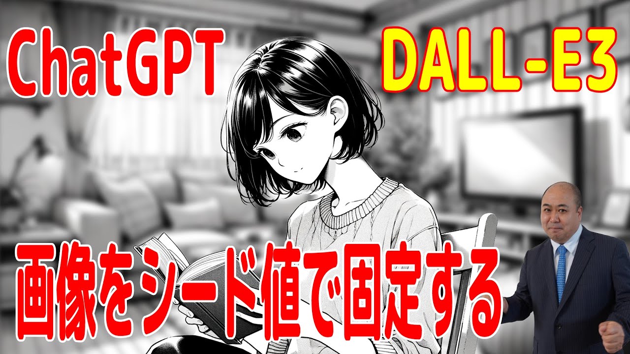 【ChatGPT】DALLE3で生成した画像をシード値で固定する方法