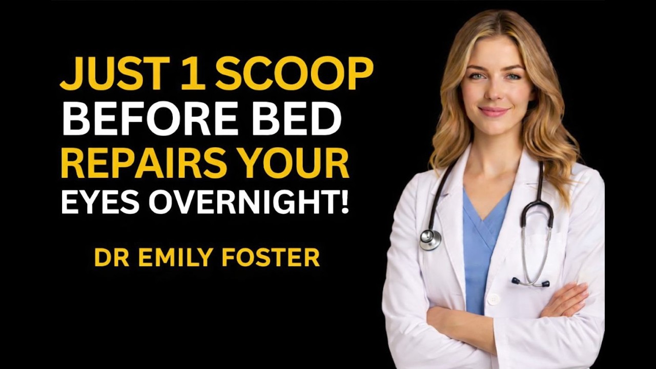 Struggling With Poor   Vision? Try This Before Bed Tonight | Dr Emily Foster