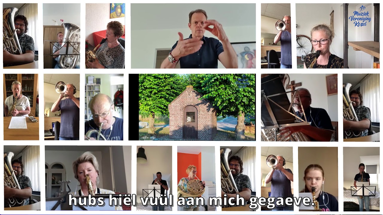 Mien Dörp (Kessels Volkslied) - Muziekvereniging Kessel - Thuis-optreden (Corona periode)