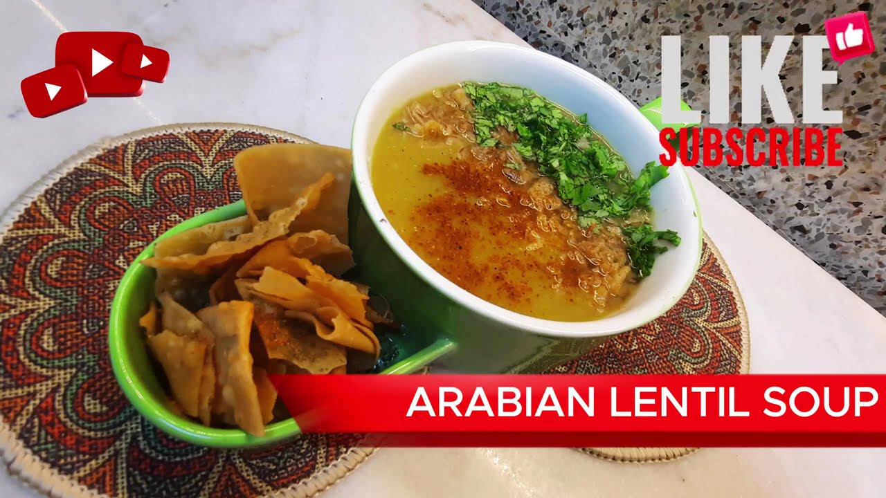 ARABIAN LENTIL SOUP