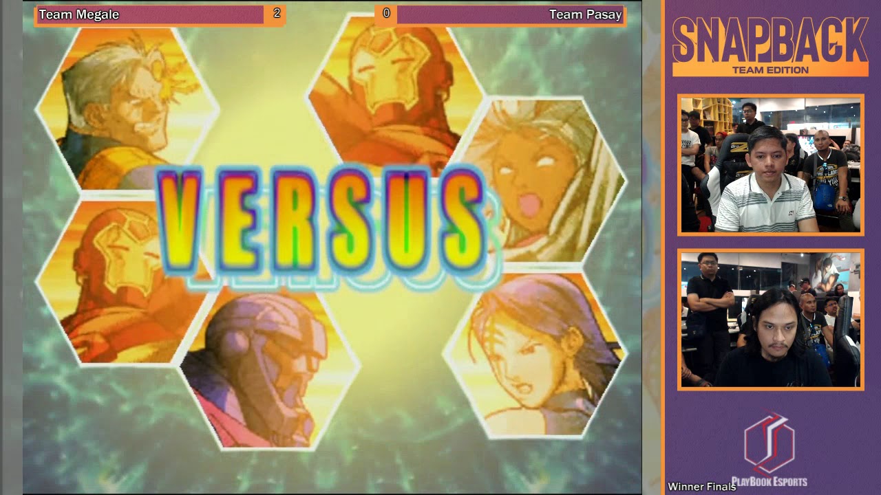 [ Snapback Tournament edition ] MVC2 4v4 Winner Finals Team Megale Vs Team Pasay