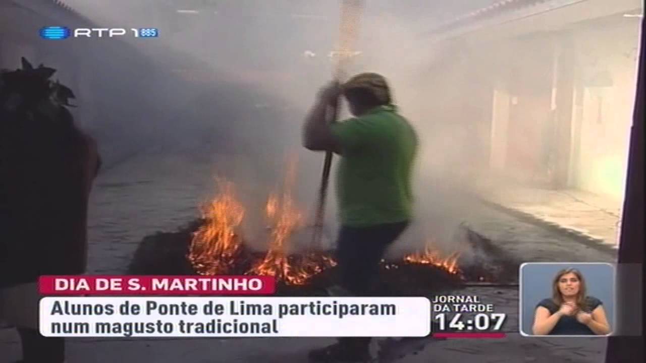 Magusto Tradicional na Quinta Pedag&oacute;gica de Pentieiros