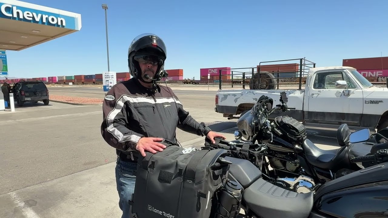 853 Miles...LoneRider 38L Semi-Rigid Motobags. Road-Tested Review: