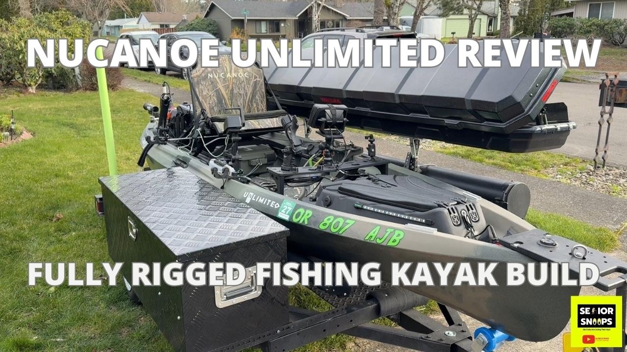 NuCanoe Unlimited Review:  Fully Rigged Fishing Kayak Build