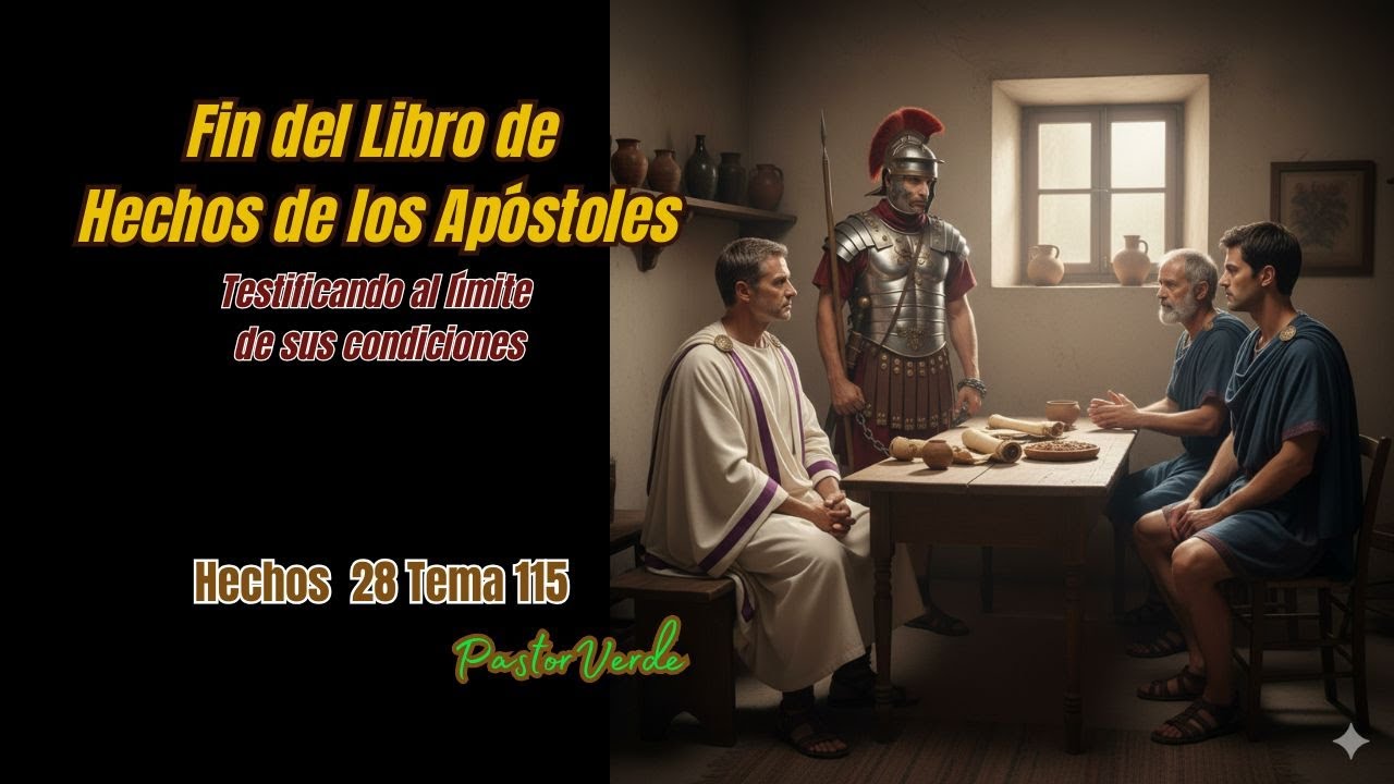 “Hechos 28:30 | Pablo Encadenado, Libre el Evangelio… La Iglesia Continúa”