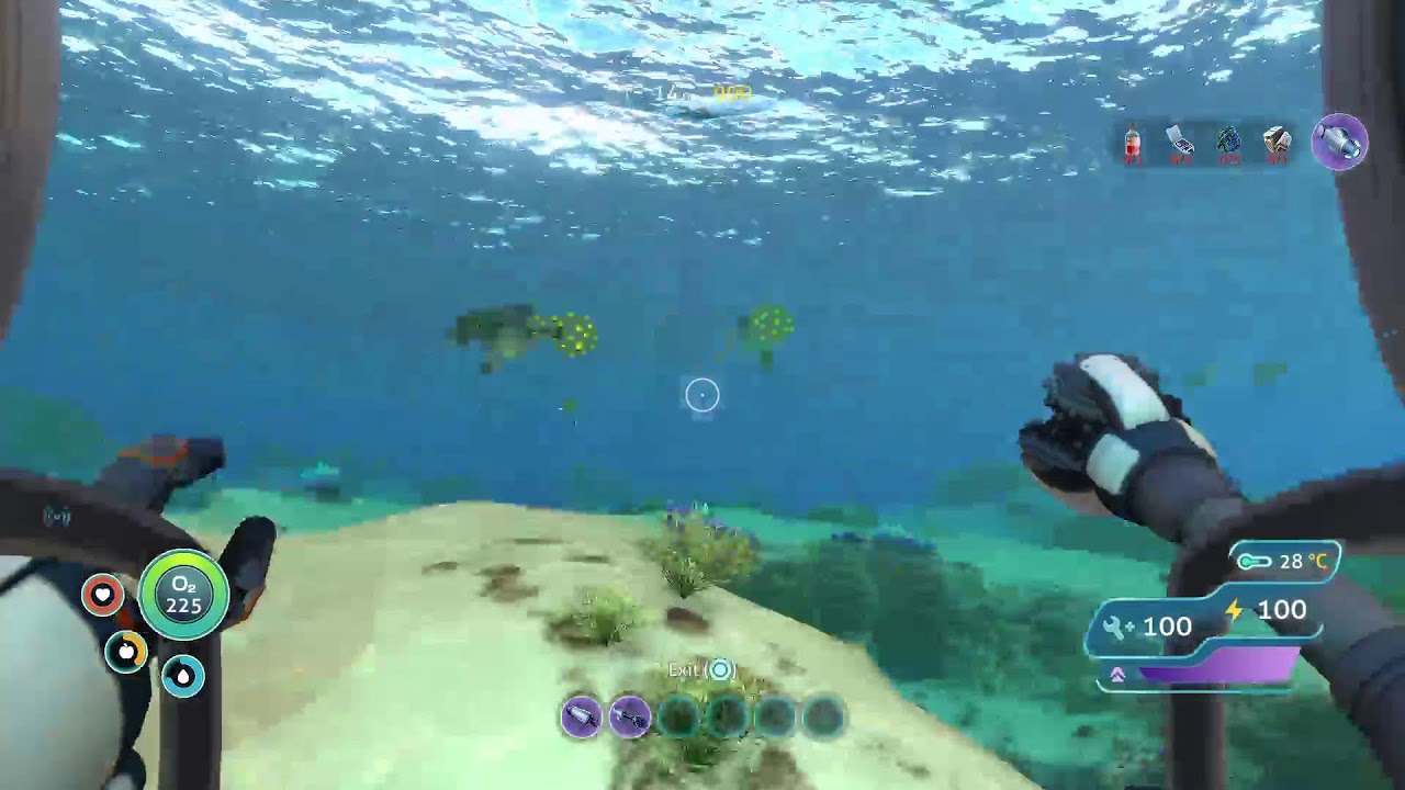 Playing Subnautica