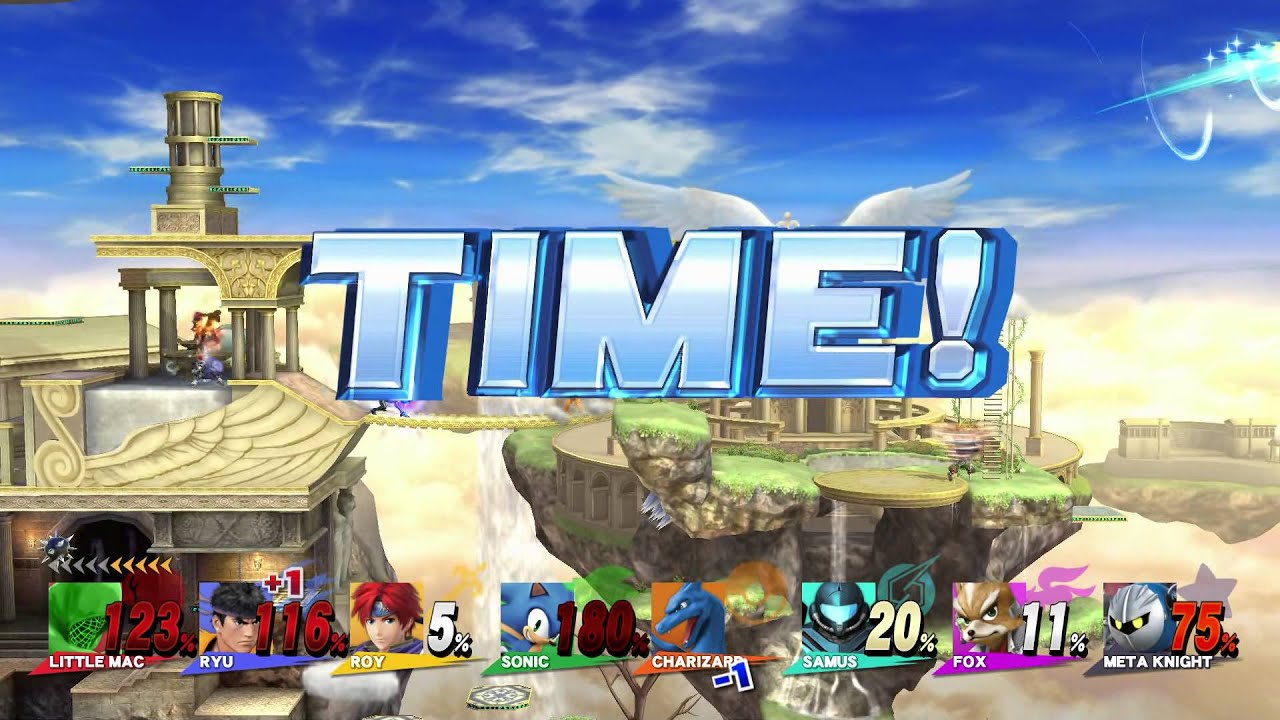 Super Smash Bros. Wii U -8 Player Smash Gameplay w/ friends!