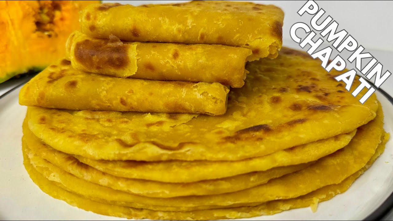I Wish I tried this recipe before | Soft Pumpkin Chapati✨