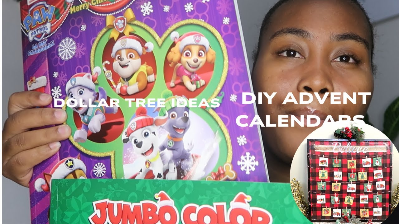 Dollar tree ideas 🎄 Diy advent calendar l Vlogmas Day 1