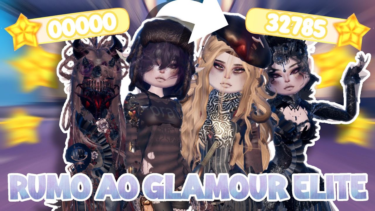 JOGANDO DRESS TO IMPRESS ATÉ CONSEGUIR GLAMOUR ELITE | Parte 01
