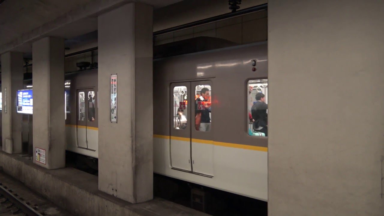 【4K】響くVVVFサウンド! 京都市営地下鉄烏丸線(近鉄3200系・3220系・京都市交10系) 烏丸御池駅・九条駅にて