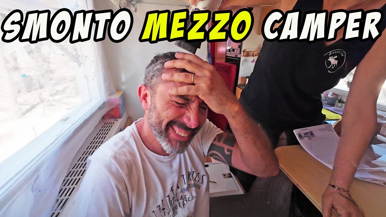 Smonto MEZZO CAMPER per AGGIORNARLO 😵 Stepsover EXTRA