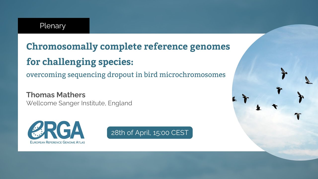 Chromosomally complete reference genomes for challenging species (Tom Mathers) - April 2025
