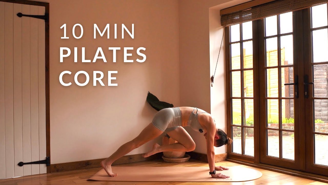 10 MIN PILATES CORE | at home pilates for a strong core & toned abs | no equipment