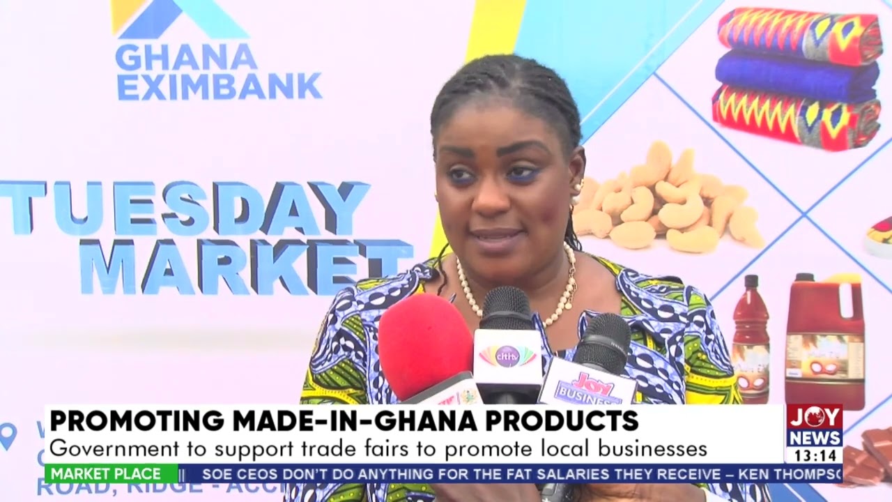 Promoting Made-In-Ghana: Government to support trade fairs to promote local businesses (27-4-22)