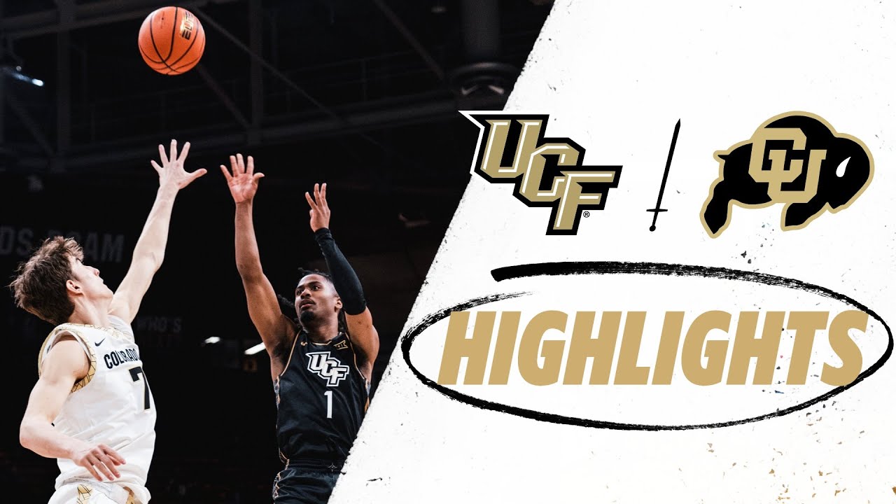 UCF Men’s Basketball, 95 at Colorado, 86  // FULL GAME HIGHLIGHTS // Jan. 24, 2026