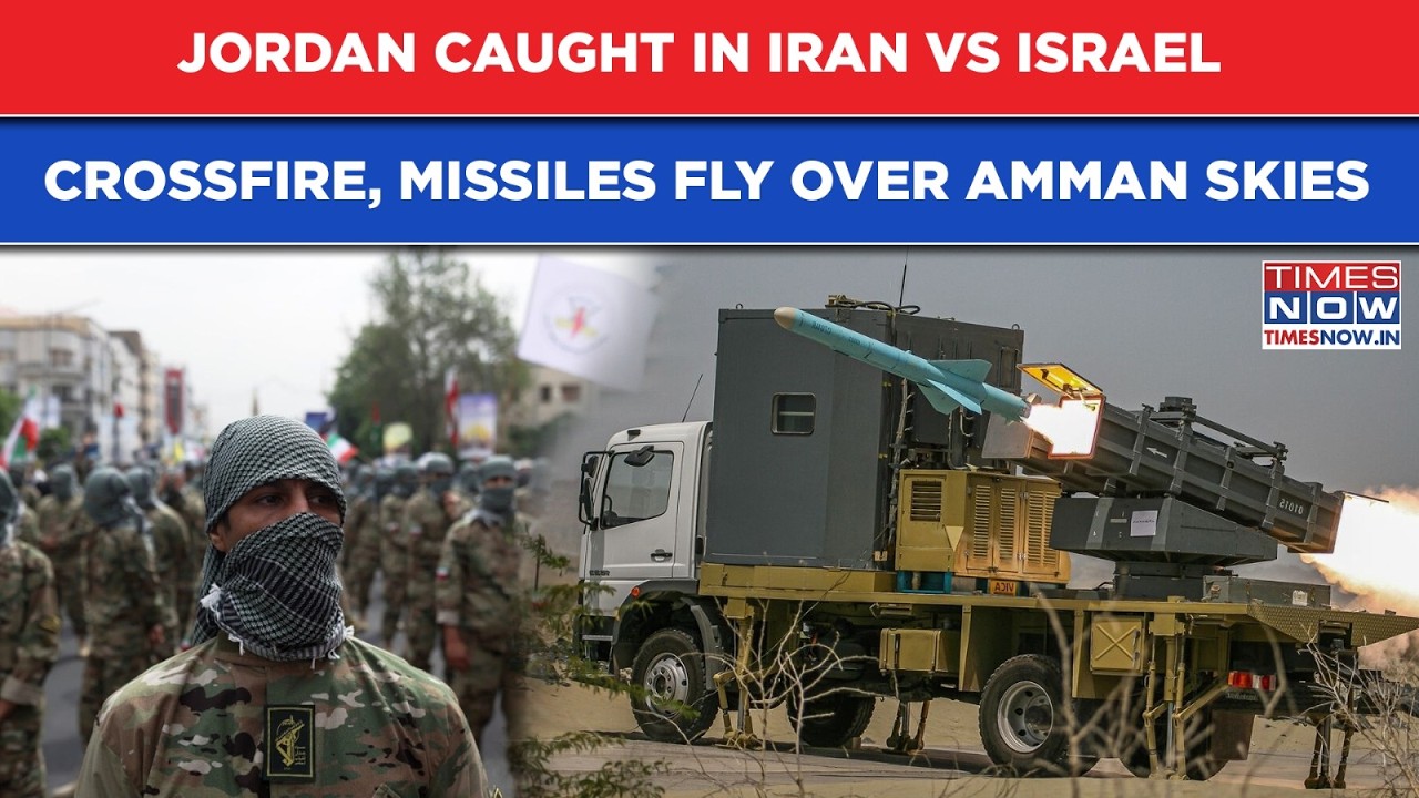 IDF Hits Heart of Tehran: Jordan Caught In Iran Vs Israel Crossfire As Missiles Fly Over Amman Skies