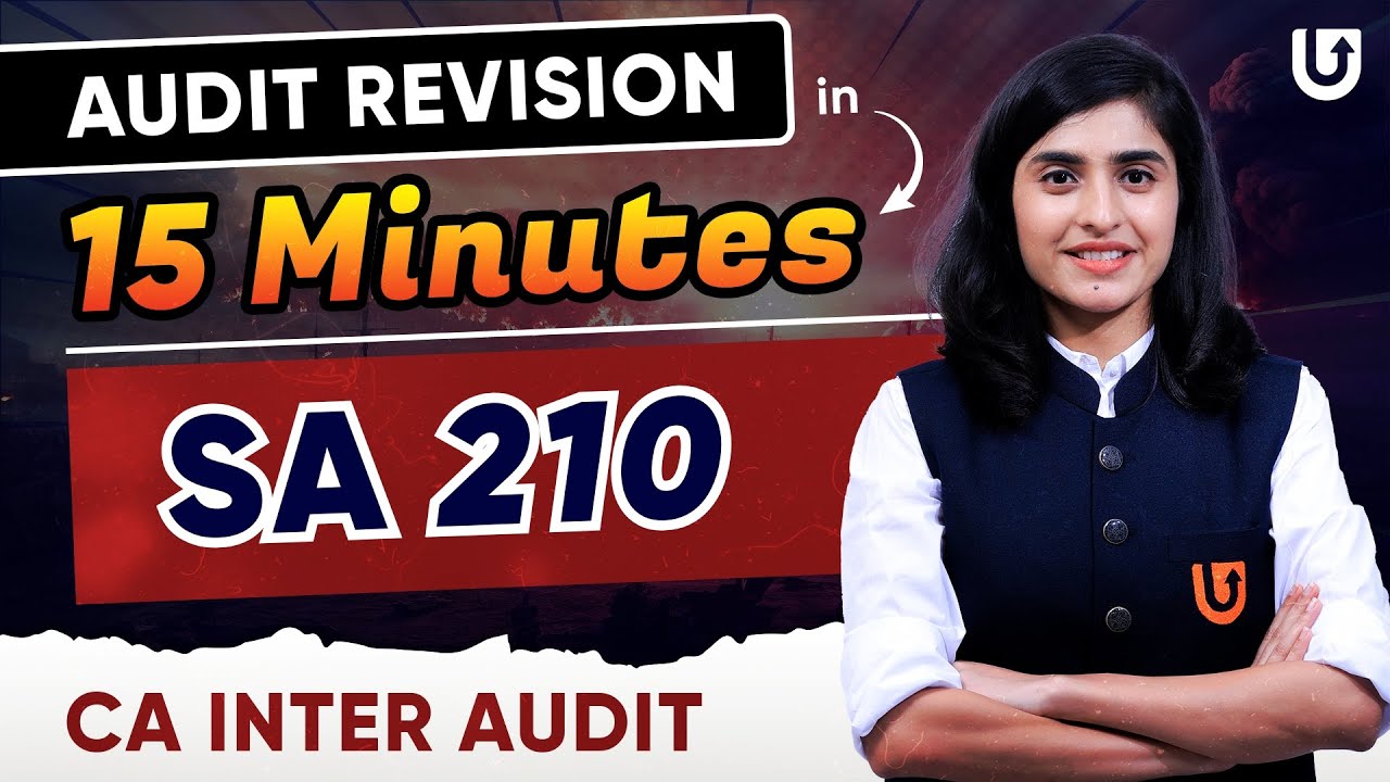 SA 210 Revision | CA Inter Audit | CA Inter Audit Jan 2025 | CA Deepika Rathi #cainter