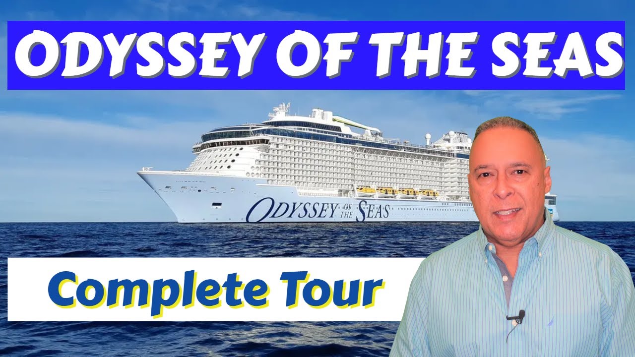 ODYSSEY OF THE SEAS: Tour completo y escenas de actividades a bordo.