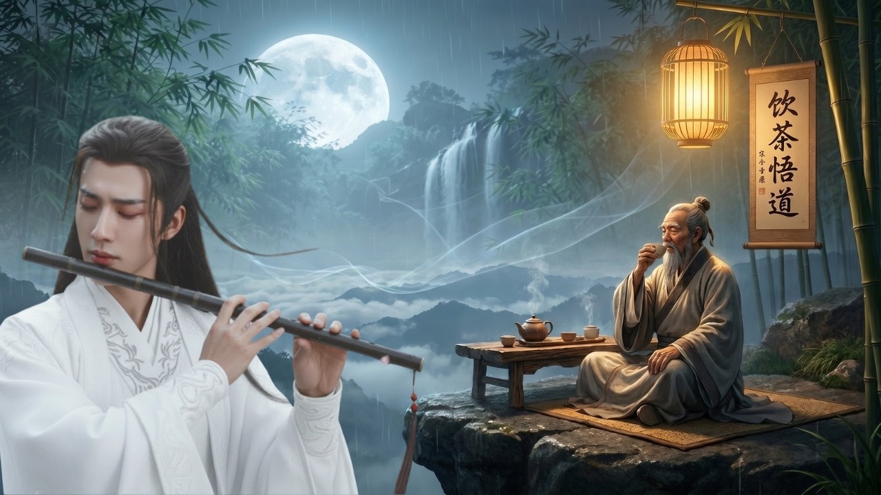 Ancient Chinese Zen Music🍃Bamboo Flute, Erhu & Guzheng🍃Relaxing Music, Soothing @soundtopeaceful