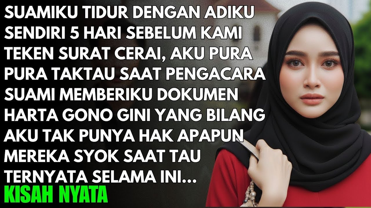 SEBELUM BERCERAI KUPERGOKI SUAMI SEDANG TIDUR DENGAN ADIKKU SENDIRI - KUBALAS PERBUATAN KEJI MEREKA!