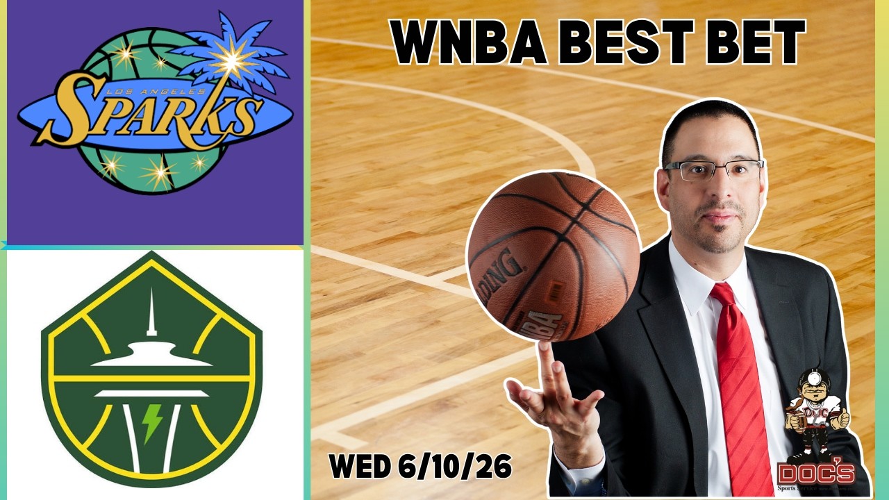 Sparks vs Storm | WNBA Best Bet | Raphael's NBA Betting Picks & Predictions | Wednesday 6/10/26