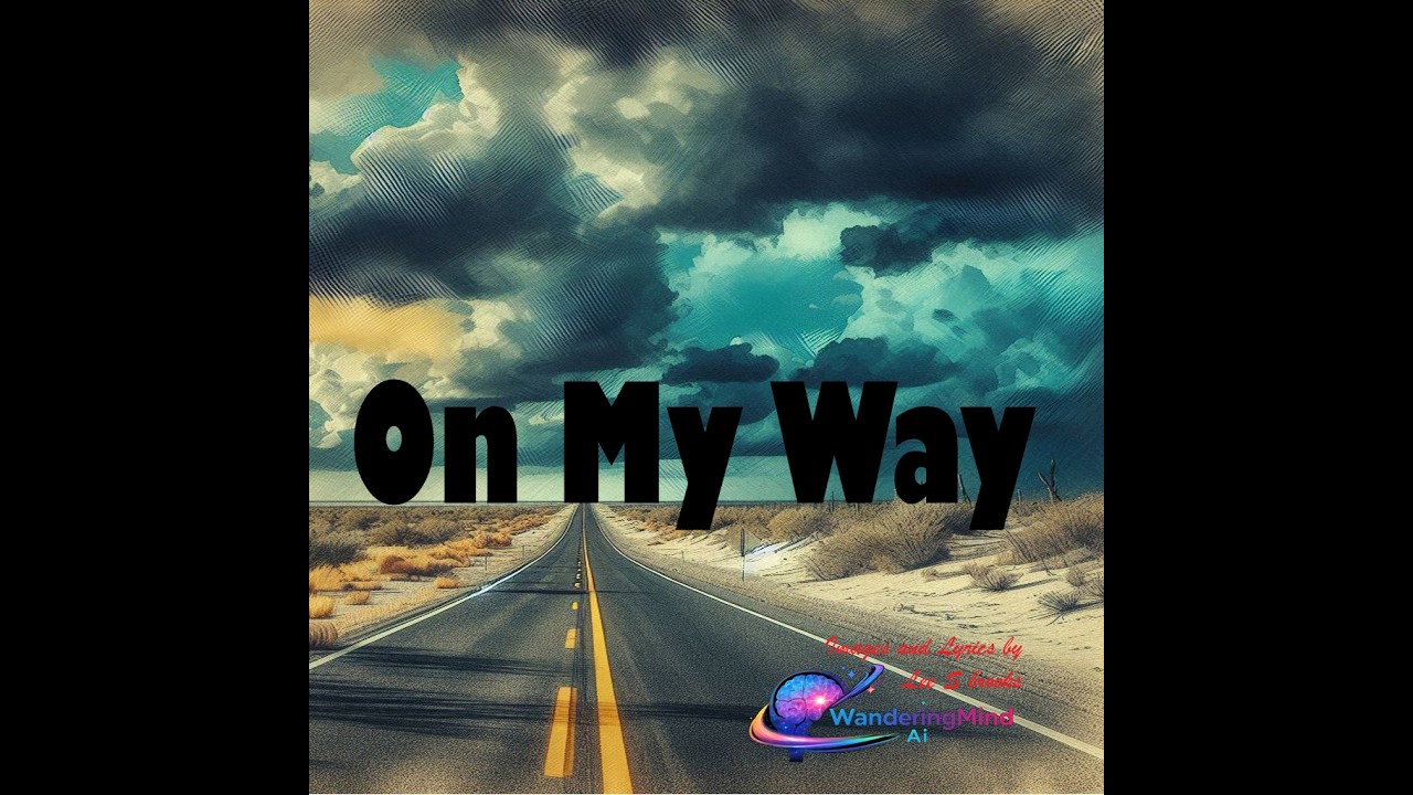 On My Way (Highway States indi rock video) Lyrics by Lee S Brooks- WanderingMind Ai