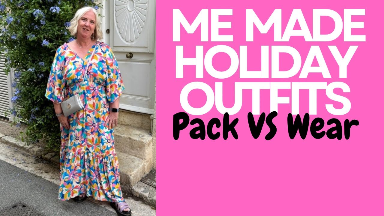 Packing Vs Wearing My Me Made Holiday Wardrobe: Did I Wear It All?