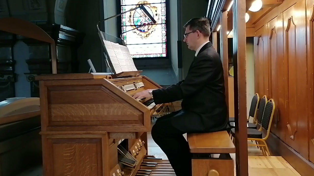 Johannes Brahms: Herzlich tut mich verlangen Op. 122. No. 10. - Kosóczki Tamás (organ)